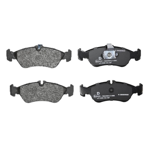 DELPHI Bremsbelagsatz, Scheibenbremse LP1596