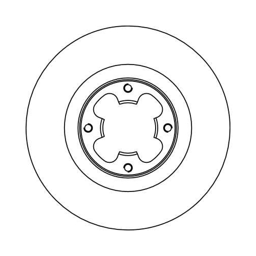 TRW Bremsscheibe DF4016