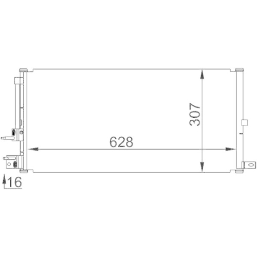 MAHLE Kondensator, Klimaanlage BEHR *** PREMIUM LINE *** AC 694 000P