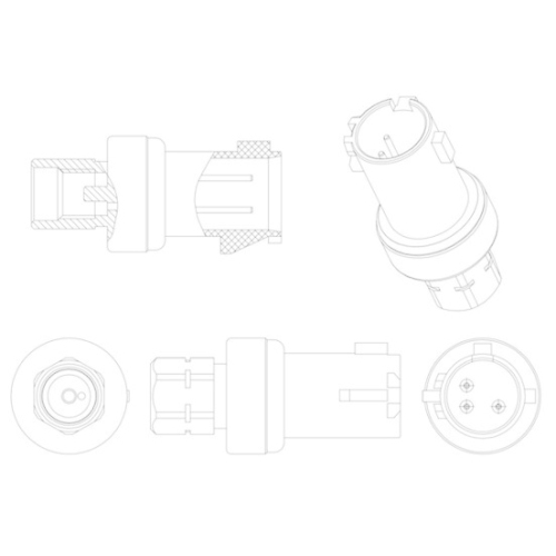 MAHLE Druckschalter, Klimaanlage BEHR *** PREMIUM LINE *** ASE 6 000P