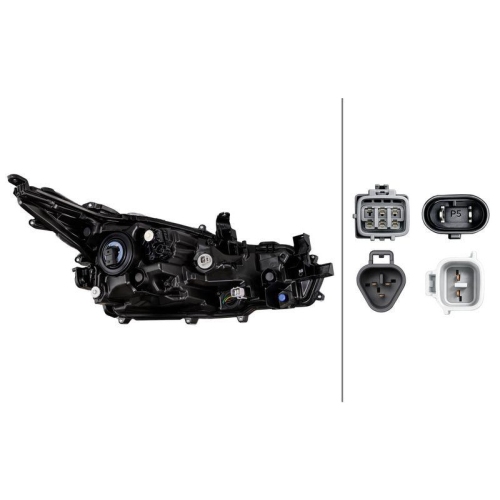 HELLA Hauptscheinwerfer 1EG 354 895-011