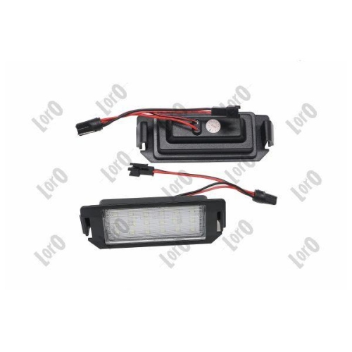 ABAKUS Kennzeichenleuchte LORO TUNING L19-210-0006LED