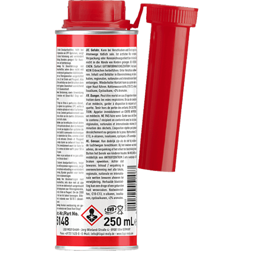 Additiv LIQUI MOLY 5148 Dieselpartikel Filter Schutz Zusatz Diesel Schutz 250ml