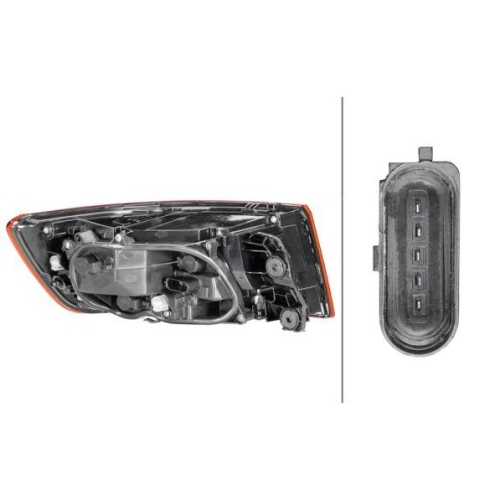 HELLA Heckleuchte 2SK 012 248-061