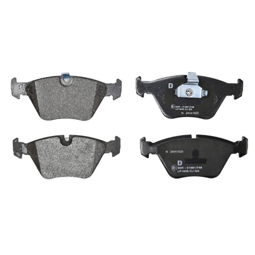 DELPHI Bremsbelagsatz, Scheibenbremse LP1608