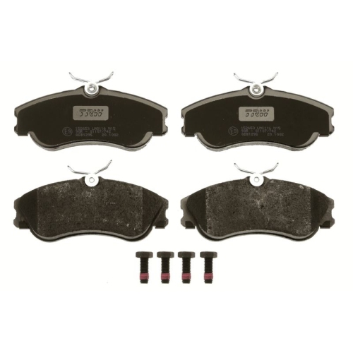 TRW Bremsbelagsatz, Scheibenbremse COTEC GDB1295