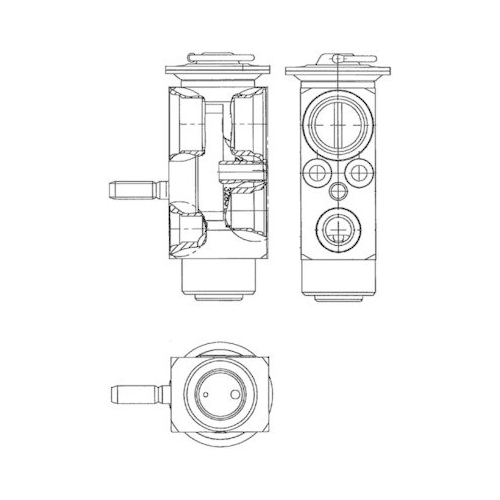 MAHLE Expansionsventil, Klimaanlage BEHR *** PREMIUM LINE *** AVE 114 000P