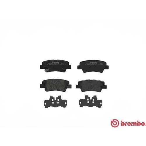 BREMBO Bremsbelagsatz, Scheibenbremse PRIME LINE P 30 054