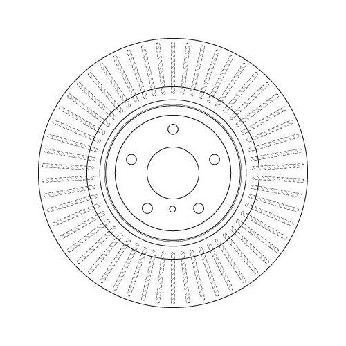 TRW Bremsscheibe DF6498S