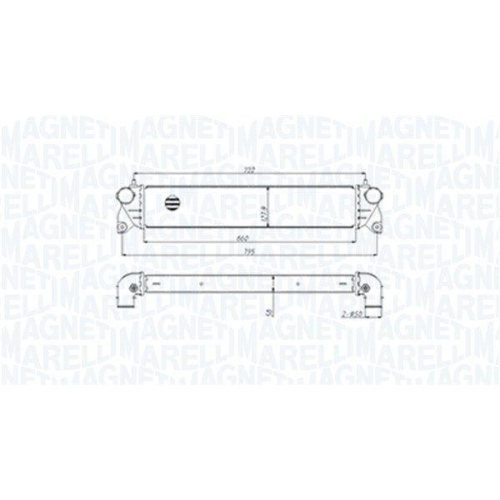 MAGNETI MARELLI Ladeluftk&uuml;hler 351319205300