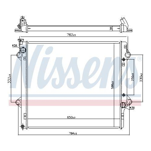 NISSENS K&uuml;hler, Motork&uuml;hlung 64661
