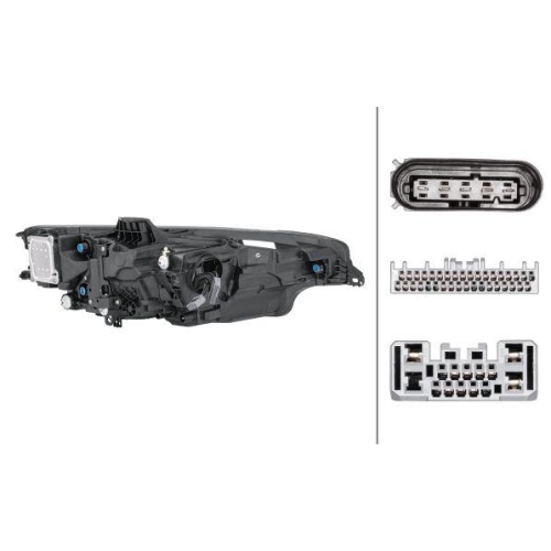 HELLA Hauptscheinwerfer 1LX 013 502-931