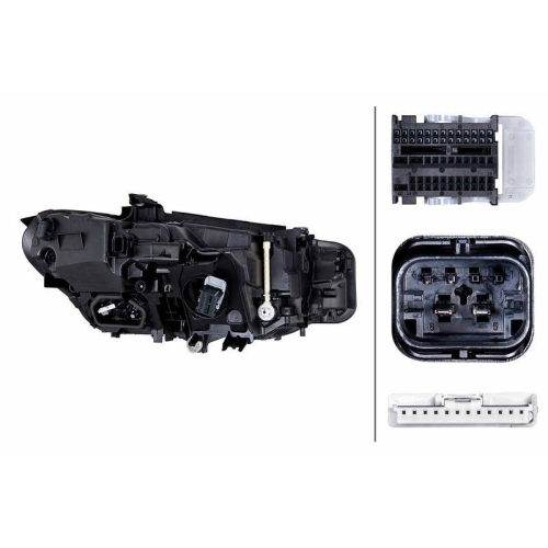 HELLA Hauptscheinwerfer 1EX 016 808-651