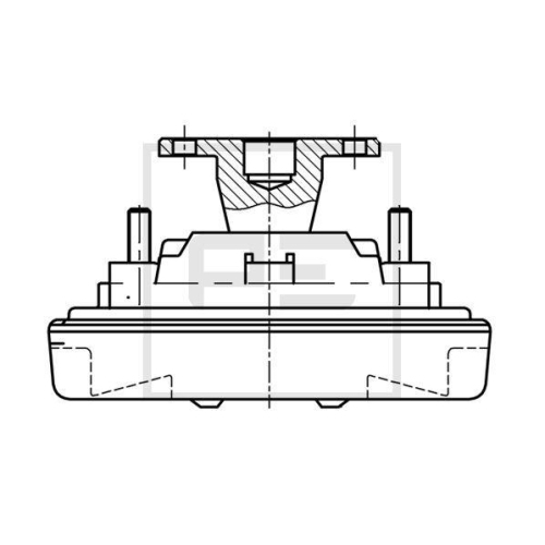 PE Automotive Kupplung, K&uuml;hlerl&uuml;fter 030.186-00A