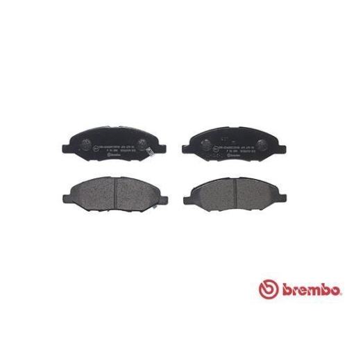 BREMBO Bremsbelagsatz, Scheibenbremse PRIME LINE P 56 088