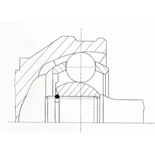 SPIDAN Gelenksatz, Antriebswelle 23971