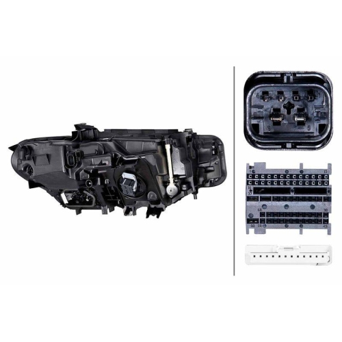 HELLA Hauptscheinwerfer 1EX 016 808-751