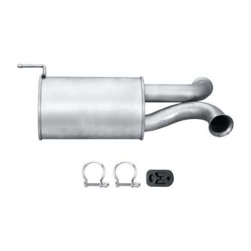 HELLA Mittelschalld&auml;mpfer Easy2Fit &ndash; PARTNERED with Faurecia 8LC 366 023-461