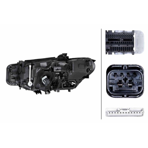 HELLA Hauptscheinwerfer 1EX 016 809-751