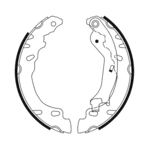 ABE Bremsbackensatz C0F029ABE