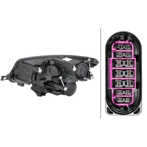 HELLA Hauptscheinwerfer 1LF 012 669-121