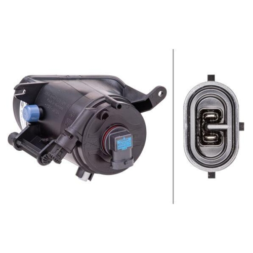 HELLA Nebelscheinwerfer 1N0 010 327-161