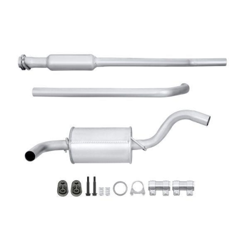 HELLA Mittelschalld&auml;mpfer Easy2Fit &ndash; PARTNERED with Faurecia 8LC 366 023-921