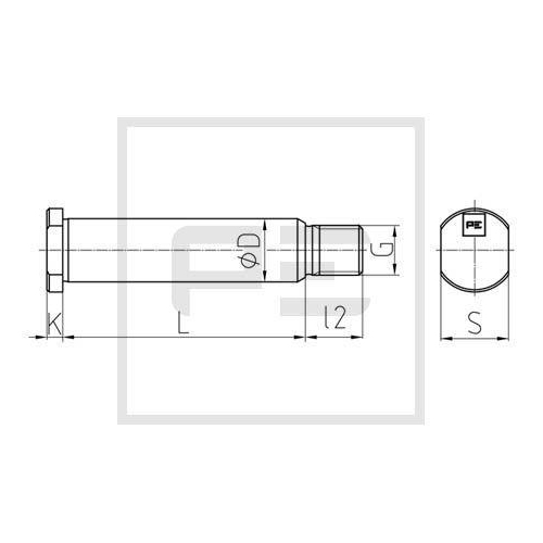 PE Automotive Federbolzen 074.391-00A