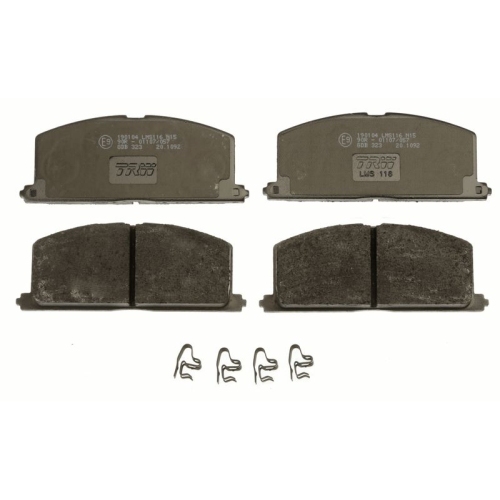 TRW Bremsbelagsatz, Scheibenbremse COTEC GDB323