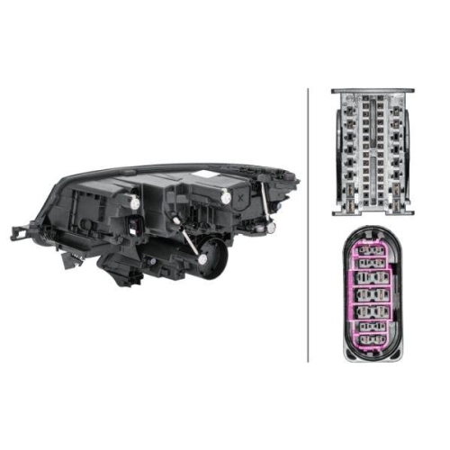 HELLA Hauptscheinwerfer 1ZX 012 669-421