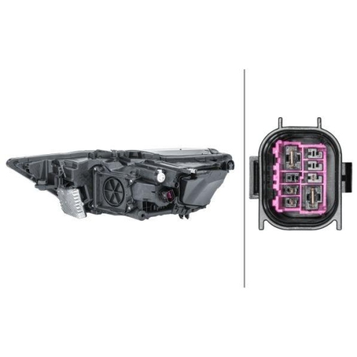 HELLA Hauptscheinwerfer 1ZX 013 376-121