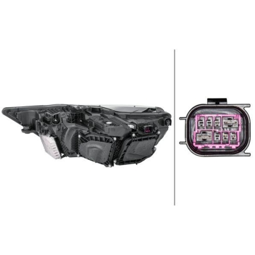 HELLA Hauptscheinwerfer 1ZX 013 378-121