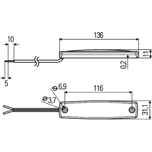HELLA Innenraumleuchte 2JA 343 660-407