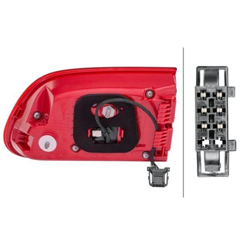 HELLA Heckleuchte 2SD 011 500-111