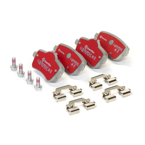 BREMBO Bremsbelagsatz, Scheibenbremse XTRA LINE - Ceramic P50100NX