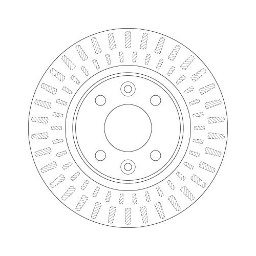 TRW Bremsscheibe DF6534