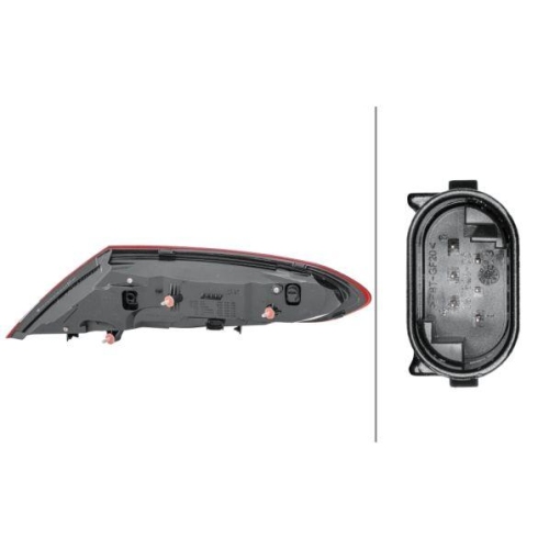 HELLA Heckleuchte 2SD 011 786-271