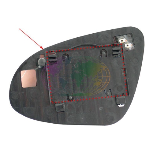 Lexmond Trading BV Spiegelglas, Au&szlig;enspiegel 8809063