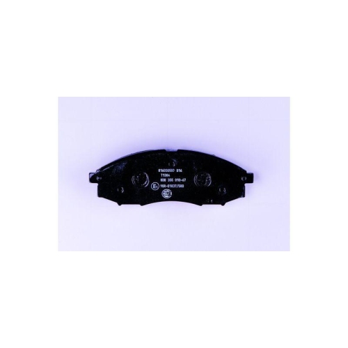 HELLA Bremsbelagsatz, Scheibenbremse 8DB 355 010-671