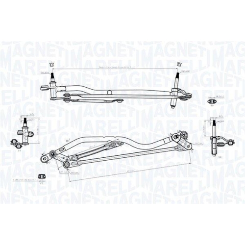 MAGNETI MARELLI Wischergest&auml;nge 085570756010