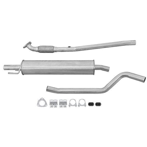 HELLA Mittelschalld&auml;mpfer Easy2Fit &ndash; PARTNERED with Faurecia 8LC 366 024-681