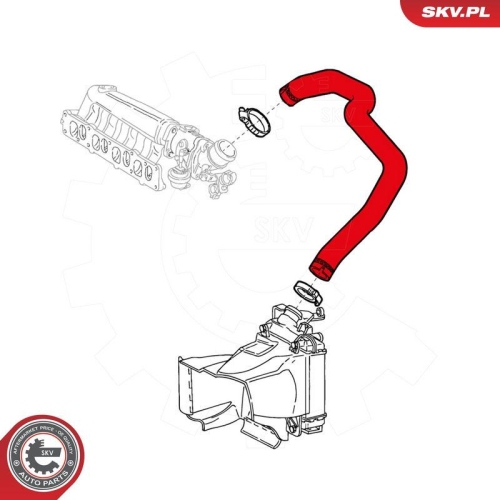ESEN SKV Ladeluftschlauch 24SKV133