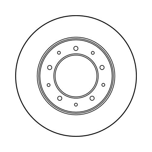 TRW Bremsscheibe DF1802