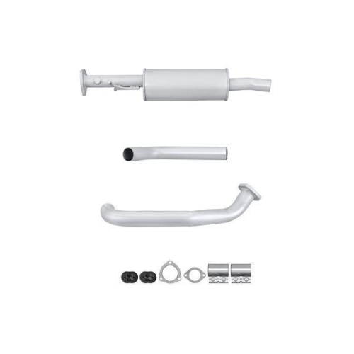 HELLA Mittelschalld&auml;mpfer Easy2Fit &ndash; PARTNERED with Faurecia 8LC 366 023-571