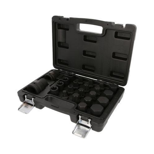 3/4 Zoll + 1 Zoll Kraft-Wechselbit-Satz, 23-tlg KS TOOLS 450.0450