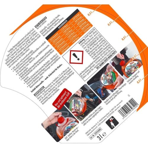 Scheibenreiniger Konzentrat Havana Love 3 Liter Scheiben Klar Reiniger SONAX