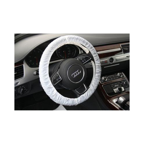 Einweg-Lenkradschoner, wei&szlig;, 250 St&uuml;ck KS TOOLS 500.8087