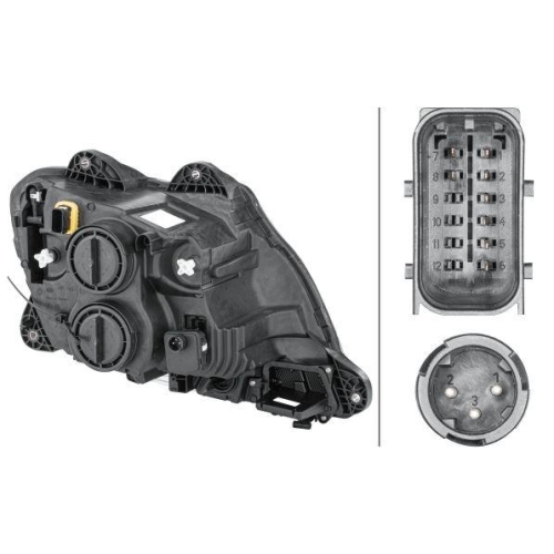 HELLA Hauptscheinwerfer 1ED 010 116-531