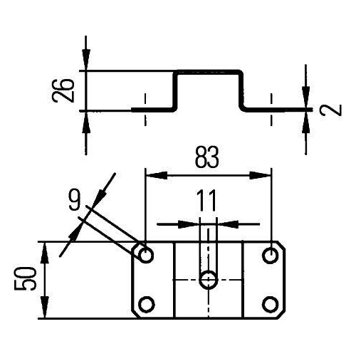HELLA Halter 9XD 990 298-001