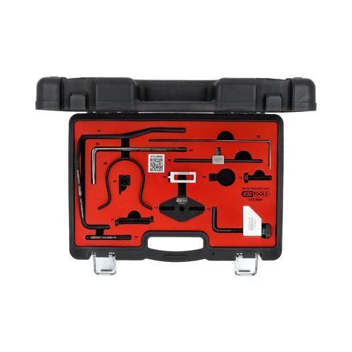 Motoreinstellwerkzeug-Satz f&uuml;r Fiat, Citro&euml;n, Peugeot, DS, 15-tlg KS TOOLS
